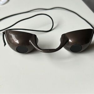 Tanning Bed Brown Sunglasses with Strap
